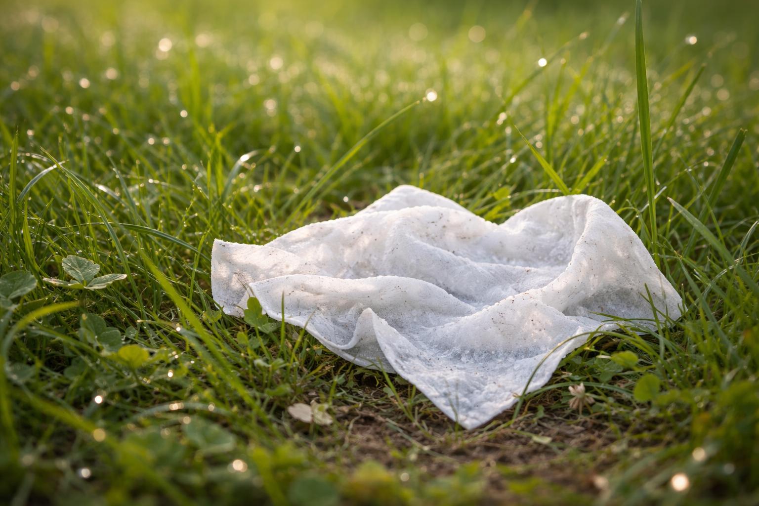 Lesní krajina symbolizující ochranu životního prostředí